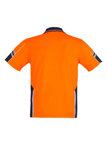 Picture of Syzmik, Mens Hi Vis S/S Squad Polo